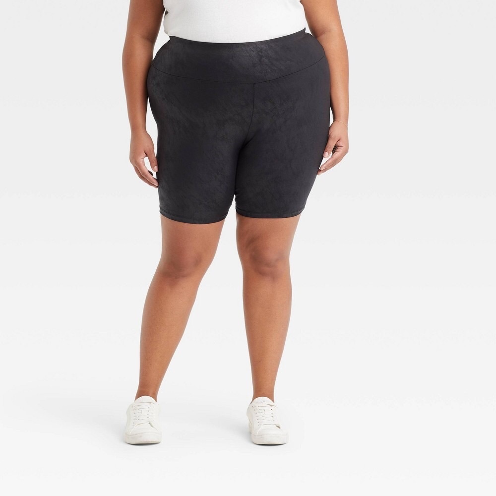 NEW PLUS SIZE Ava & Viv Biker Shorts